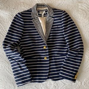 J.crew Stripe Blazer